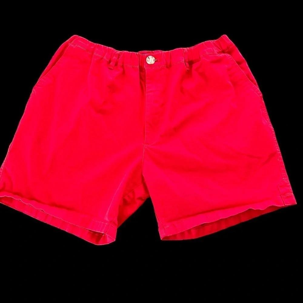 Meripex Apparel Mens XL Red Casual Shorts Elastic Waist Cotton Stretch